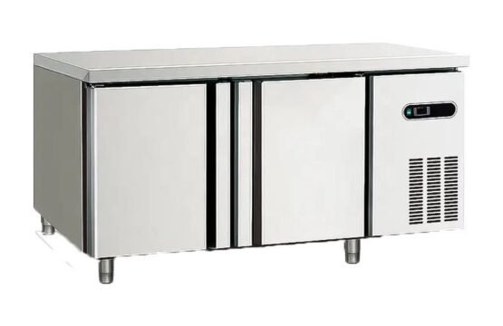 STAINLESS STEEL TABLE TYPE FREEZER 1.8 M