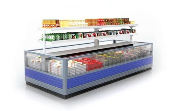 ثلاجة ذات خزانتين على شكل جزيرة، 3.8 متر