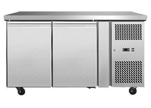 STAINLESS STEEL TABLE TYPE CHILLER +FREEZER 1.2 M