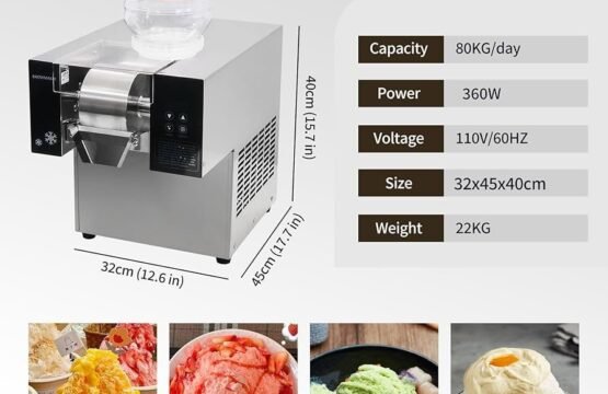 مكينة صانعة ثلج الايسكريم حجم 170