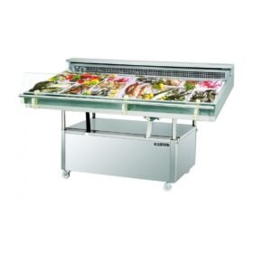 Stainless Steel Fish Display 2.4 MTR