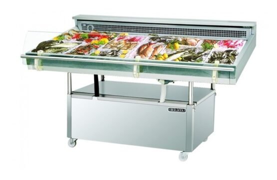 Stainless Steel Fish Display  2.4 Meter