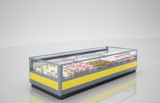 Island Type Freezer Double Cabinets 3.8 M