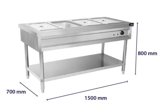 BAINMARY TABLE  4 CONTAINER