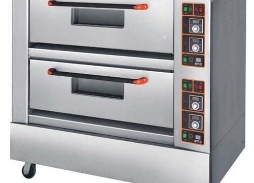فرن غاز مزدوج الطابق