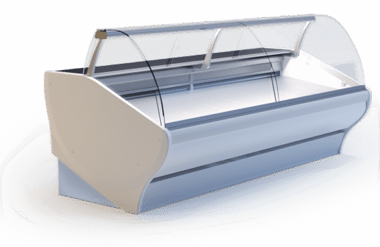 Meat Display Chiller 3.75 M Jumbo Flat Class