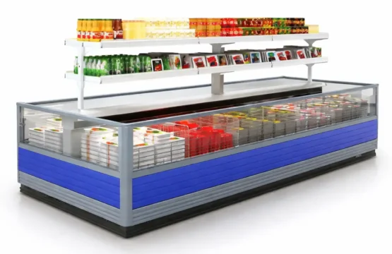 Island Type Freezer Double Cabinets 3.8 M