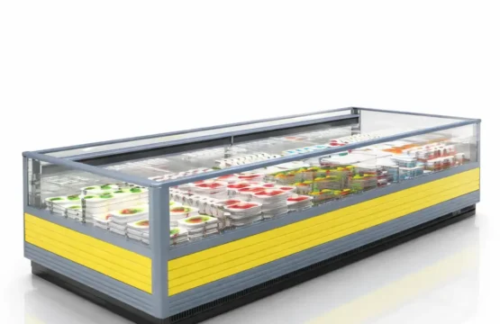 ثلاجة ذات خزانتين على شكل جزيرة، 3.8 متر