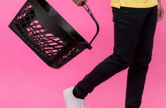 Plastic Shopping Basket