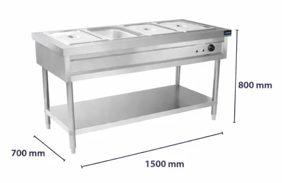 BAINMARY TABLE  4 CONTAINER