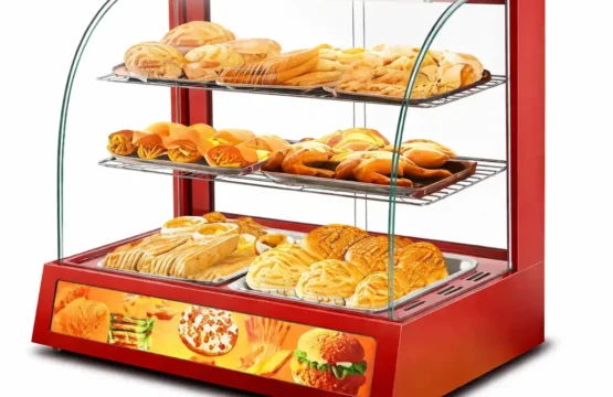 سخان لعرض الطعام زجاج