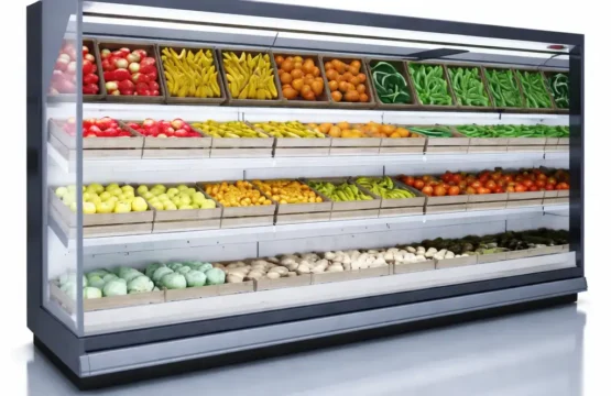 ثلاجة مفتوحة بمسافة 3.75 متر للفواكه والخضروات