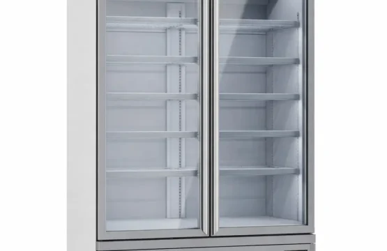upright double door freezer full class