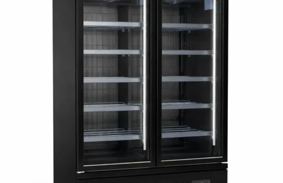Upright Double Door Chiller Full Glass
