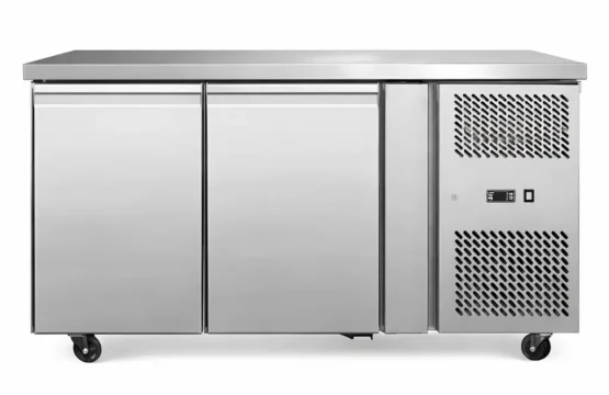 براد + فريزر ثلاجة ستاليس ستيل قياس 1.5 طاولة