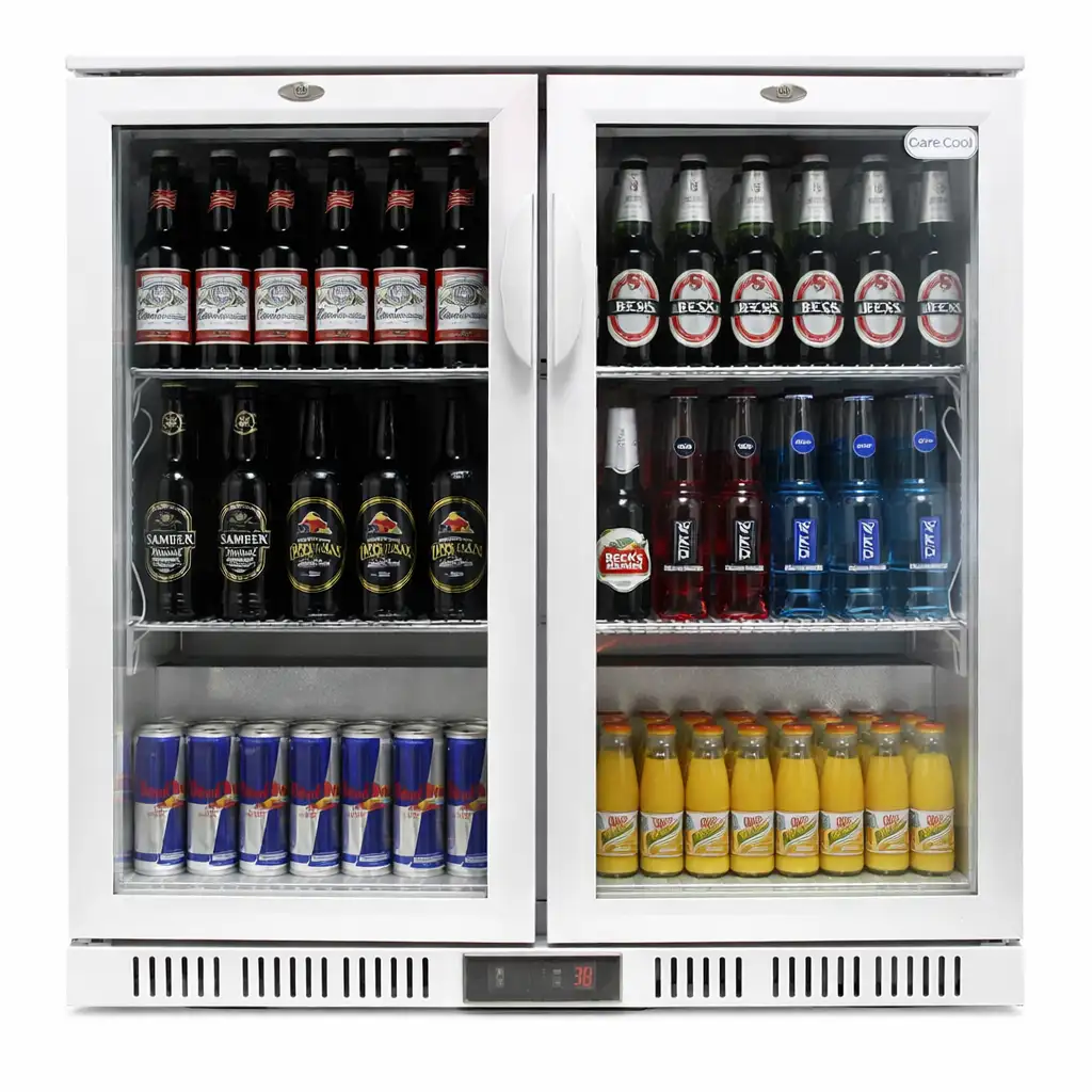 mizco.prod_270 bar cooler double doors - Image 1