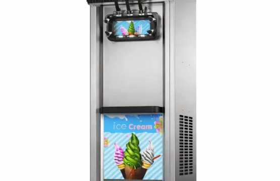 Ice cream machine big stainless steel  2+1