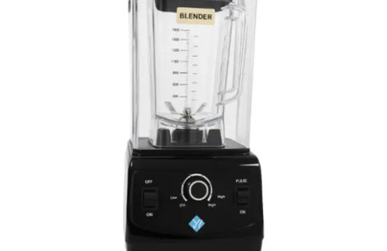 Professional Blender with Soundproof Cover for Quiet Mixing | Multifunctional Commercial Mixer for Kitchen | Automatic Juicer 2200 watt