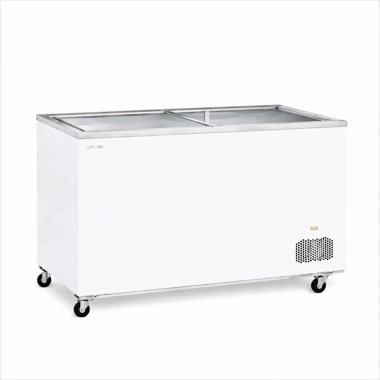 mizco.prod_354 Chest Showcase Display Freezer Sliding Door Class UGUR 400 With LED Light - Image 1