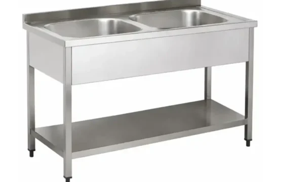 Stainless Steel Sink double Bowl 120*70