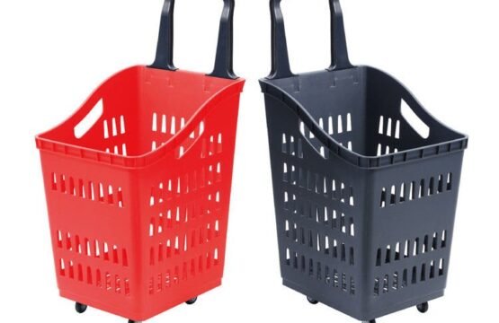 Plastic Shopping Trolley 60 Liters