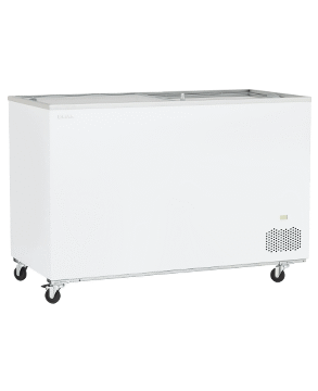 ‏Chest Showcase Display Freezer Sliding Door Class UGUR 400 With LED Light