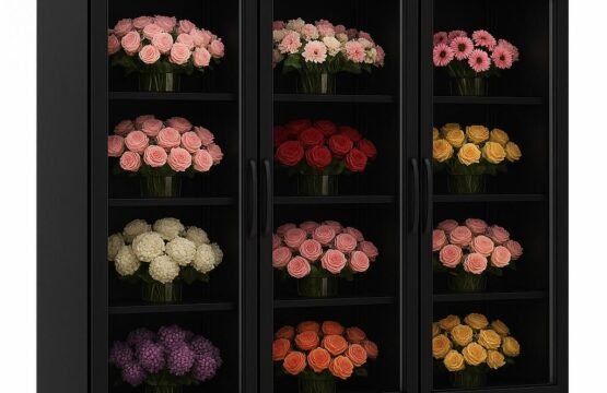 Commercial Floral Display Refrigerator – 3-Door