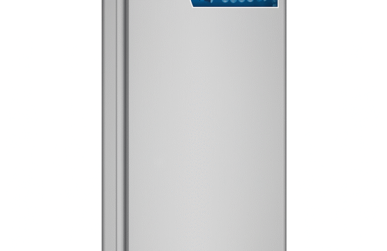 مبرد و فريزر باب واحد من الستانليس ستيل 2 في 1 مع مروحة تبريد