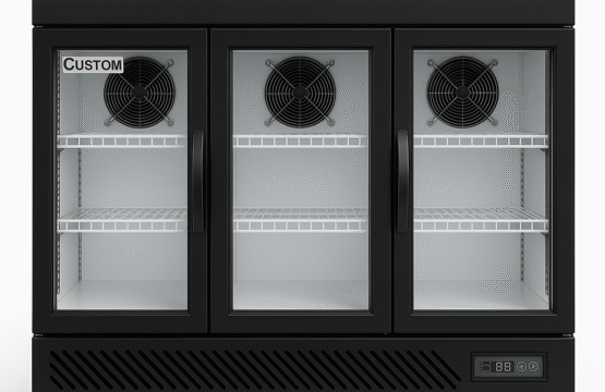 Triple Glass Door Refrigerator