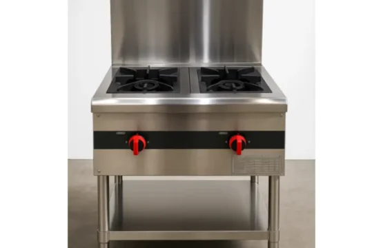 Gas Stove with 2 Powerful Burners