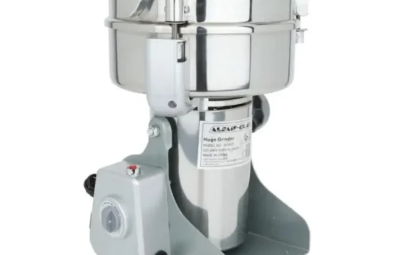 مطحنة حبوب جافة تجارية منزلية بسعة كبيرة 1000 جرام من الفولاذ المقاوم للصدأ، مطحنة توابل عالية الطاقة، آلة طحن للمنزل/المطعم/الفندق