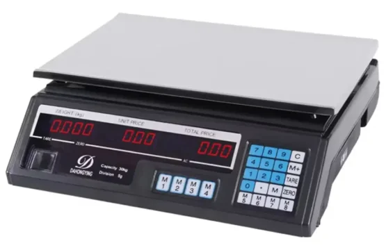 Electronic Pricing scale, Electronic scale Fruit Vegetable, Kitchen scales, Supermarket scales 30Kg