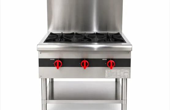 3-burner gas range