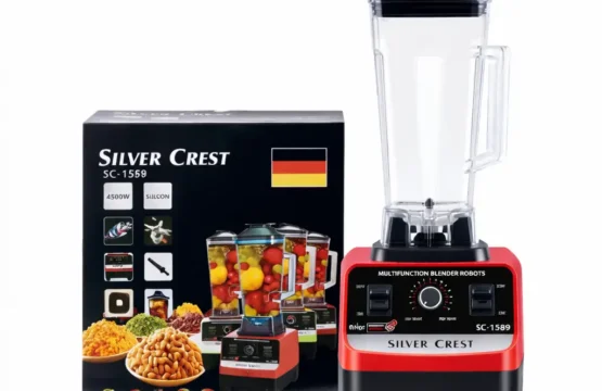 خلاط تجاري شديد التحمل، 15 سرعة، برطمانات مفردة، 6 شفرات للعصر والطحن والتقطيع