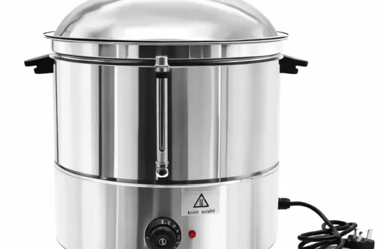 آلة تبخير الذرة الكهربائية – تجارية من الستانلس ستيل