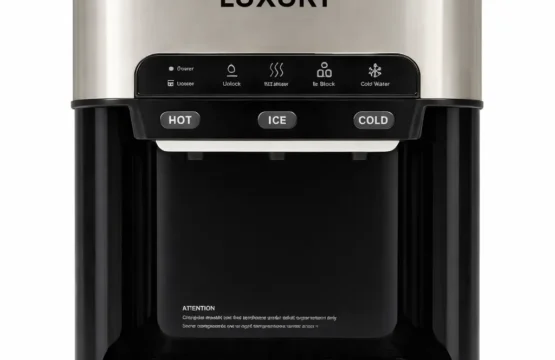 Luxury Ice Maker with Hot & Cold Water Dispenser