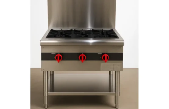 3-burner gas range