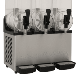 3-Tank Commercial Slush Machine – Stainless Steel Triple Dispenser