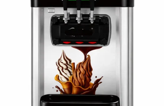 Ice Cream Machine Stainless Steel Table Top Model Milano