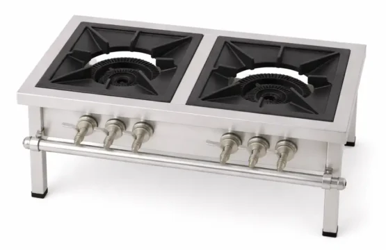 Gas Stove Double Commercial heavy duty Stainless Steel