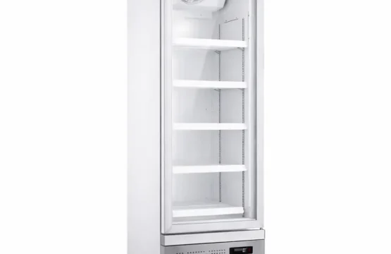 UPRIGHT SINGLE GLASS DOOR FREEZER WHITE COLOR