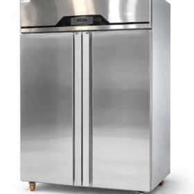 Upright 2-Door Chiller & Freezer Refrigerator – 900L (1 Door Chiller + 1 Door Freezer)