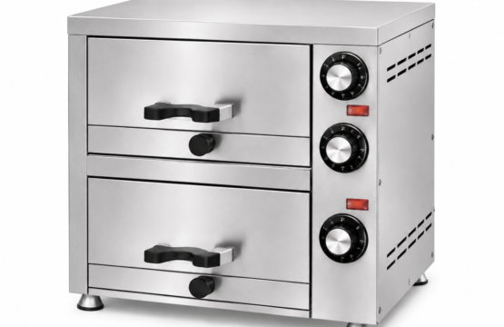 14-Inch Electric Pizza Oven – Countertop Double