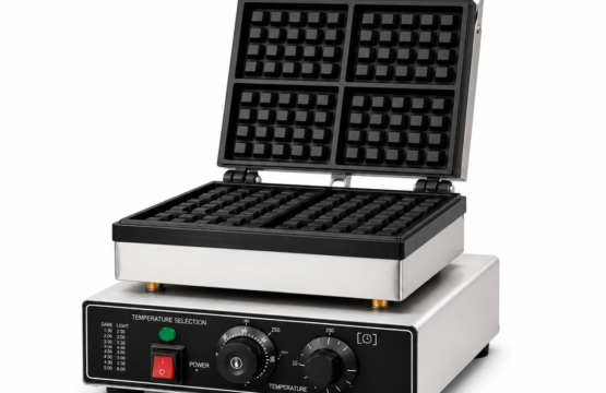 Commercial 4-Square Waffle Maker