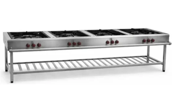 Stand Type Cooking Range – 4 Burner Gas (Model Gold)