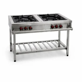 Stand Type Cooking Range – 2 Burner Gas (Model Gold)