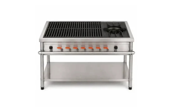 1 Burner Cooking Range with Grill – Gold Model (Medium Size)