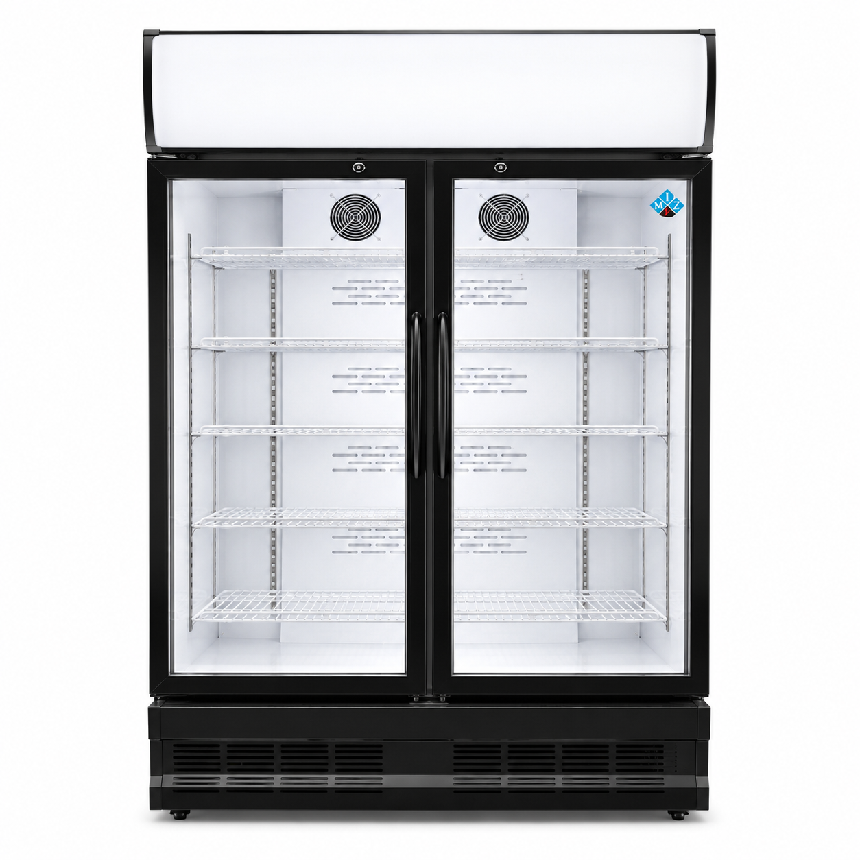 Image Jun 4, 2026, 10_57_19 AM MIZ Double Glass Door Upright Display Chiller – 670L - Image 1