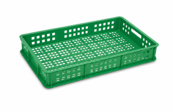 Green Plastic Vegetable Basket