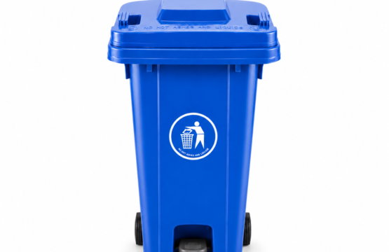100L Waste Bins with Pedal (Blue & Green)